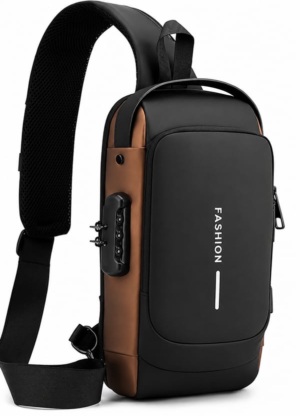 SecureLock Travel BackPack, Stylish & Theft Proof