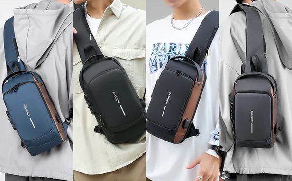 SecureLock Travel BackPack, Stylish & Theft Proof